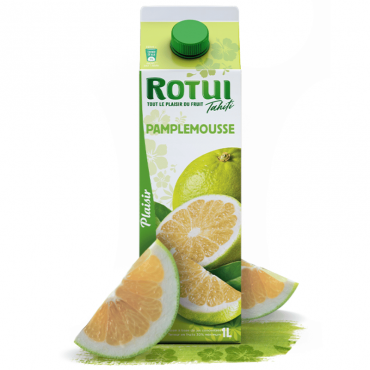 Jus Rotui, Pamplemousse vert provenant de Tahiti (1L)