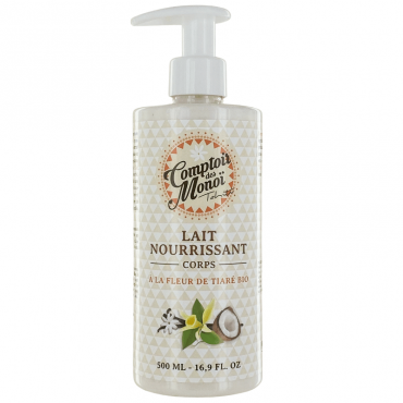 Lait nourrissant à la fleur de Tiaré BIO (500mL)