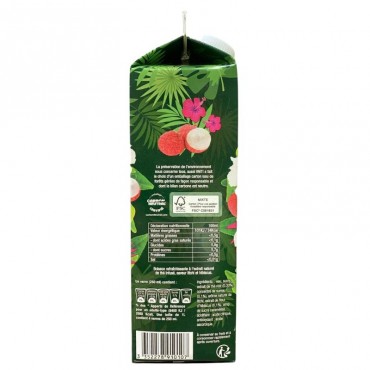 Vaiti Lychee and Hibiscus Flavor Iced Tea bottle 1L
