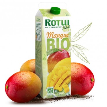 Organic Moorea Mango Nectar by Rotui - 1L