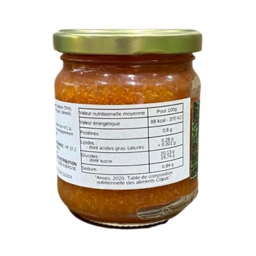 Tahitian Papaya Ketchup from the Conserverie de Tahiti 200g glass jar