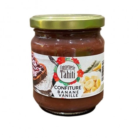 Banana/Vanilla Jam - Conserverie de Tahiti (250g)