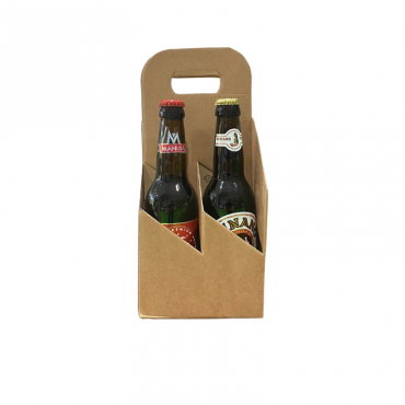 Pack of 4 beers brewed in Tahiti - 100% Fenua 33cL