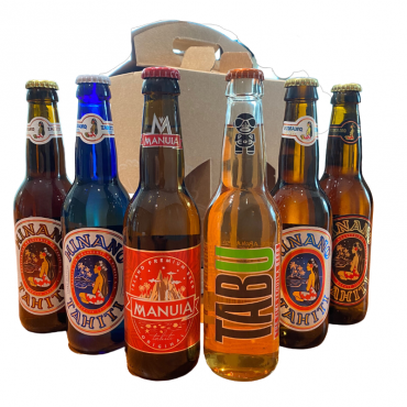 Pack 6 beers from Tahiti - Discover the exotic flavors of the archipelago