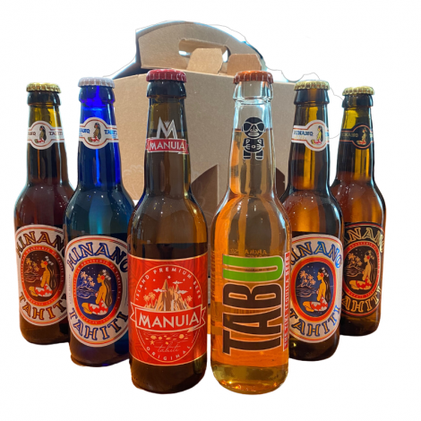 Pack de 6 bières Brassée 24 Mixte Saveurs Brasserie Artisanale de