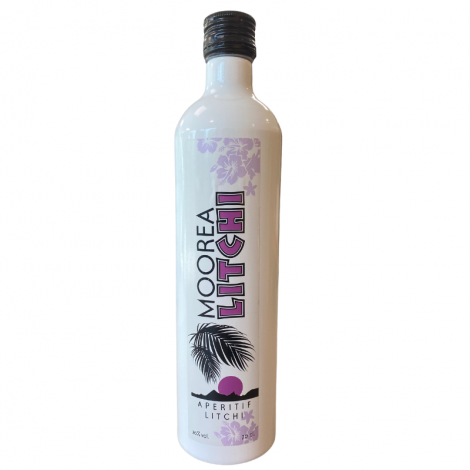 Moorea liqueur Litchi flavor, Manutea, 20°