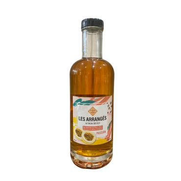 Passion-flavored "Les Arrangés" Rum - 30° (50 cL)