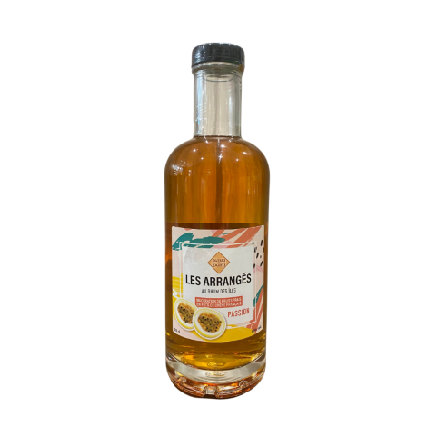 Passion-flavored "Les Arrangés" Rum - 30° (50 cL) Passion-flavored "Les Arrangés" Rum - 30° (50 cL)