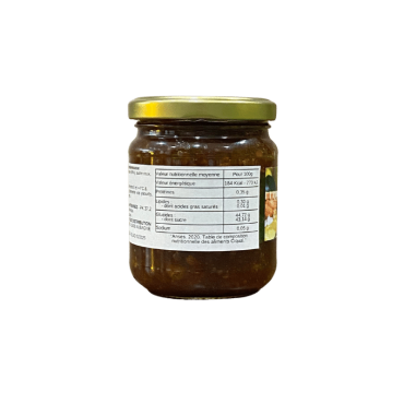 Confiture Pamplemousse et Gingembre - Tahiti - 260g