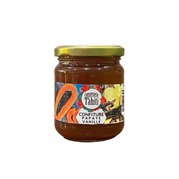 Confiture Papaye & Vanille - Conserverie de Tahiti (250g)