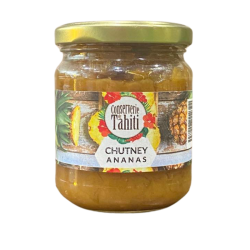 Chutney Ananas Conserverie de Tahiti pot en verre 230g