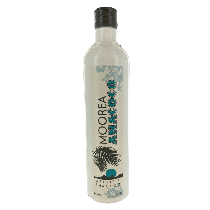 Liqueur Moorea Anacoco par Manutea - 20° 70 cL Liqueur Moorea Anacoco par Manutea - 20° 70 cL