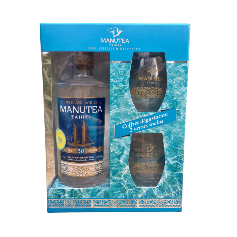 Agricultural Rum & Glasses: The Essence of the Tahitian Islands - Manutea