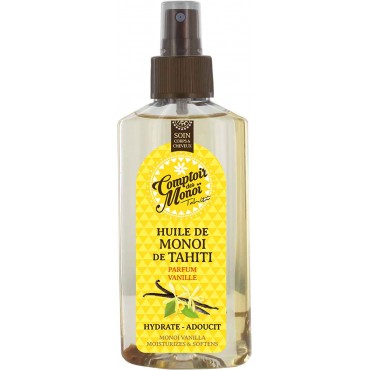 Monoi Oil from Tahiti Vanilla - Comptoir des Monoï (100mL)