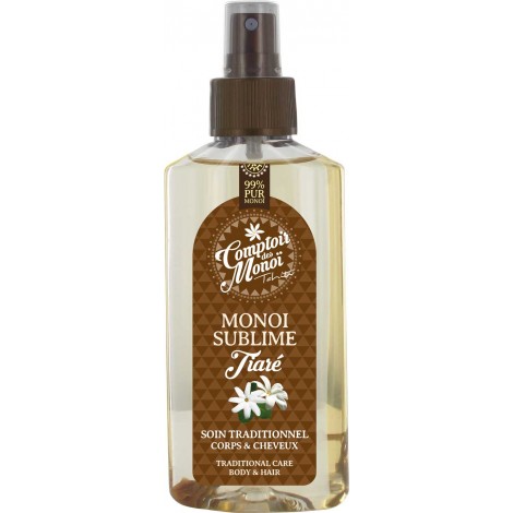 Monoï Sublime - Tiare Scent - Comptoir des Monoï - Spray (100mL) Monoï Sublime - Tiare Scent - Comptoir des Monoï - Spray (100mL)