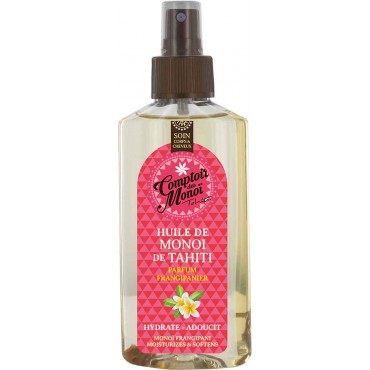 Tahitian Monoï Oil Frangipani Spray (100mL) - Comptoir des Monoï