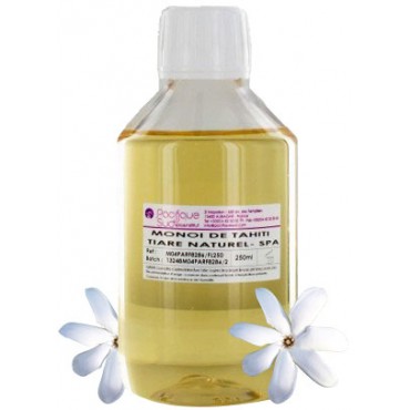 Monoï de Tahiti A.O Parfum Tiaré Naturel (250mL/1L)