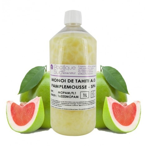 Monoï de Tahiti Grapefruit -1 L Monoï de Tahiti Grapefruit -1 L