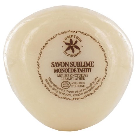 Soap with Monoï de Tahiti AO - Comptoir des Monoï - Tiare 30% Soap with Monoï de Tahiti AO - Comptoir des Monoï - Tiare 30%