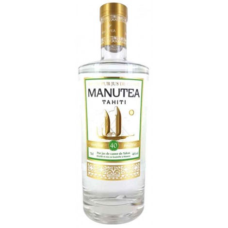 Pure Rum White Cane Juice - 40° par Manutea 70cL