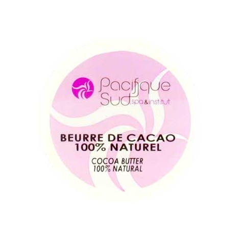 Beurre de Cacao 100% Naturel - Spa & Institut - 125 mL