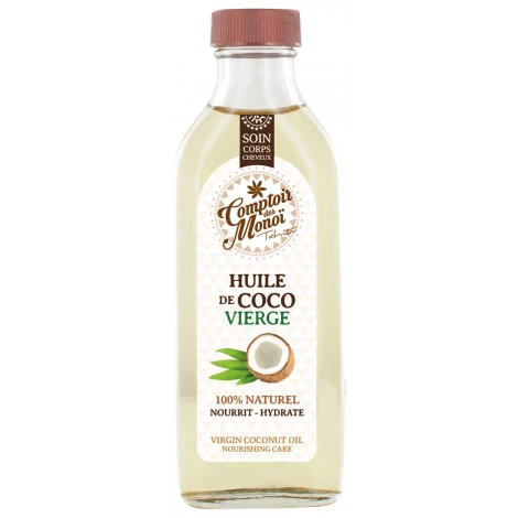 Virgin Coconut Oil - 100% Natural - Comptoir des Monoï