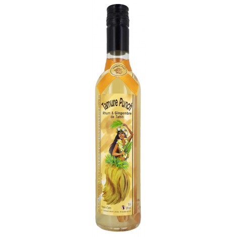 Tamure Punch Rum and Tahiti Ginger - 22° (50cL) Tamure Punch Rum and Tahiti Ginger - 22° (50cL)