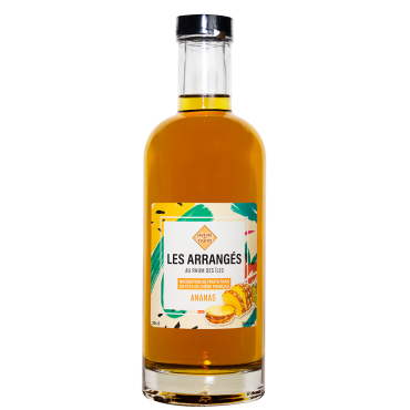 Rhum Les Arrangés saveur Ananas by Manutea - 30° (50cL)