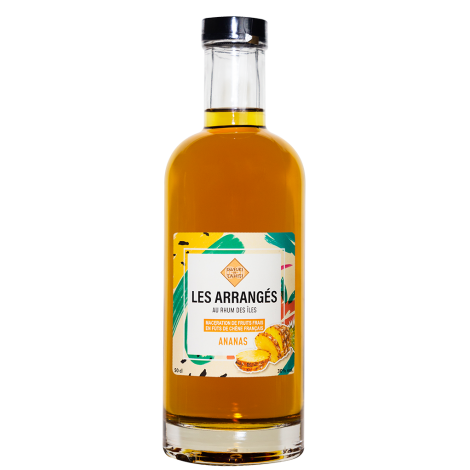 Rhum Les Arrangés saveur Ananas by Manutea - 30° (50cL)