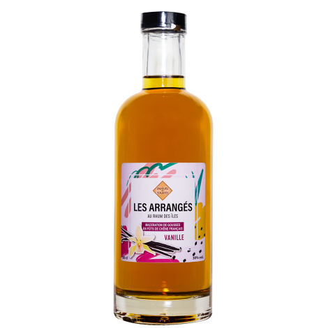 Rhum Les Arrangés saveur Vanille by Manutea - 30° (50cL)