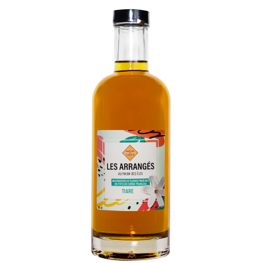 Tiare-flavored "Les Arrangés" Rum by Manutea - 30° (50 cL)