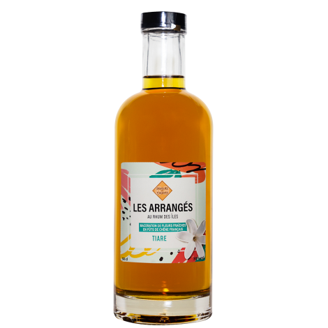 Rhum Les Arrangés saveur Tiaré by Manutea - 30° (50cL)