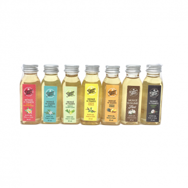 Kit of 7 scented monoi - Travel size - 30 mL bottles