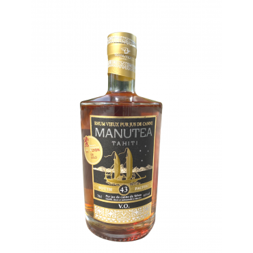 Very Old Agricole Rum - 43° 70 cL by Manutea