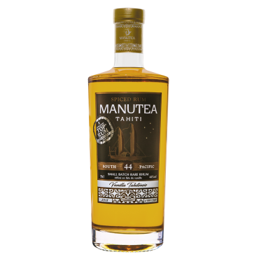 Agricultural Rum Tahitian Vanilla  - Manutea - 45°