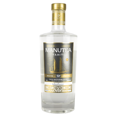 Quintessence MANUTEA agricultural white rum 59.9° 70cL