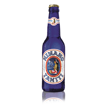 Bière Hinano Blanche : La Fraîcheur Tahitienne à déguster 4,5° Bouteille en verre 33 cL