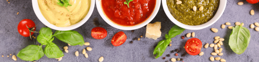 Ketchup and Pesto