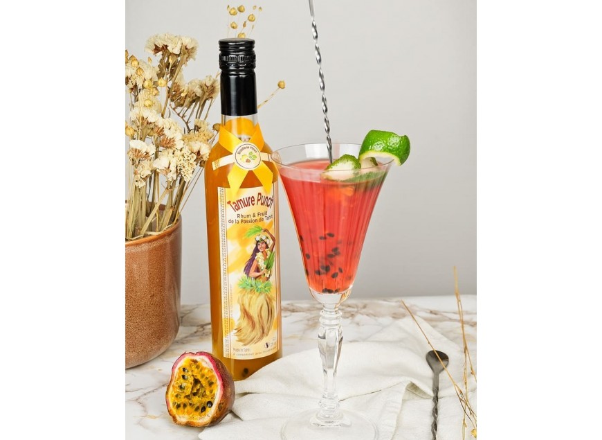 Le Cocktail Cosmopolitan avec le Tamure Rhum